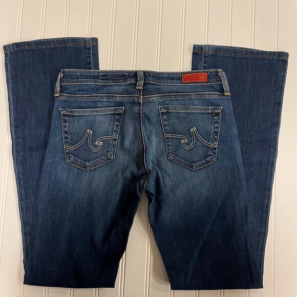 Adriano Goldschmied Women's The Angel Boot Cut Jeans Denim Low Rise Size W26 - Picture 2 of 8